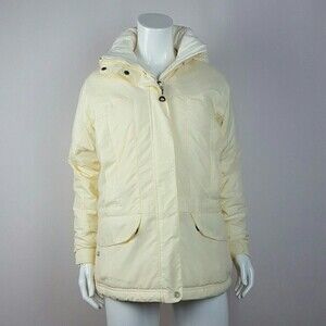 NWT Vintage Y2K L.L. Bean Pale Yellow Parka